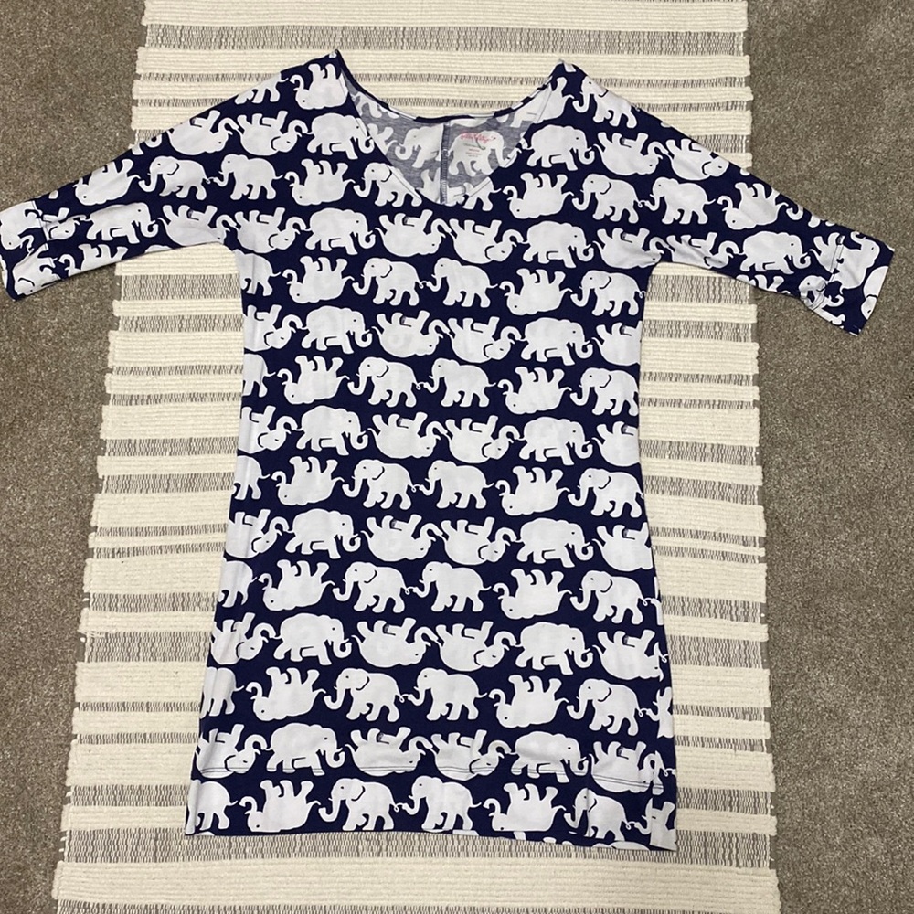 Lilly Pulitzer Elephant Dress